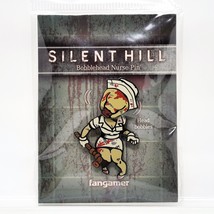 Silent Hill 2 Bobblehead Bloody Nurse Enamel Pin Figure (1.3&quot;) Official Konami - £19.58 GBP