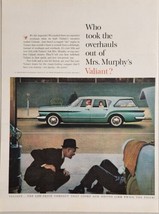 1961 Print Ad Plymouth Valiant Station Wagon Low Priced Compact  - £16.90 GBP