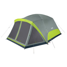 Coleman Skydome 8-Person Camping Tent w Screen Room, Rock Grey - £232.72 GBP