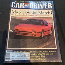 1985 November, Car and Driver Magazine, Mazda On The March - £9.20 GBP