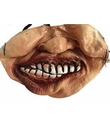 Forum Novelties Funny SCARY Adult Gag LATEX HALF FACE MASK Poker Hallowe... - $72.21 MXN
