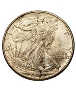 1943 Argent Marche Liberty Demi Dollar 50C (Brilliant Uncirculated État) - €47,44 EUR