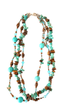 Women's Fashion Southwestern Style Necklace Multistrands Imitation? Turquoise - £14.85 GBP