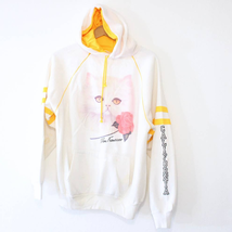 Vintage Crazy Cat Lady San Francisco California Hooded Sweatshirt Large - £74.40 GBP