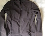 Lucy Lightweight Brown Long Sleeve Light Jacket Poly Bl Sz Medium - £14.69 GBP
