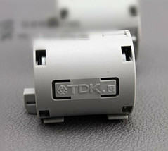 2x TDK Gray 13mm Cable Clamp Clip RFI/EMI/EMC Noise Filters Ferrite Core... - £7.03 GBP