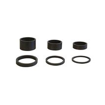6PCS Light Weight UD Carbon Matte Black Headset Spacers 1 1/8-2mm,3mm,5m... - $21.00