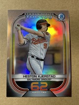 2021 Bowman Chrome Scouts Top 100 Heston Kjerstad Orioles #BTP-62 - £2.06 GBP