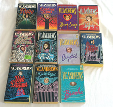 11 V.C. Andrews paperback books 5 have keyhole cover most are PBooks 1st printin - £19.71 GBP