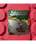 Missouri River Raft Timberline Corp 2.5 x 3 Sticker Gold Shiny Travel De... - $9.81 CAD