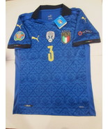 Giorgio Chiellini Italy 20/21 Euro Champions Match Home Soccer Jersey 20... - $137.15 CAD