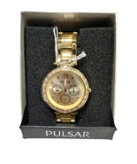 Pulsar Ladies Watch Swarovski VD75-X044 DAY DATE MONTH With Box4 PARTS - £10.19 GBP