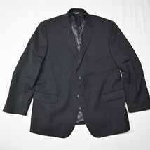 Pronto Uomo Platinum 50R Tall Charcoal Gray 100% Wool Blazer Sport Coat Jacket - $68.24