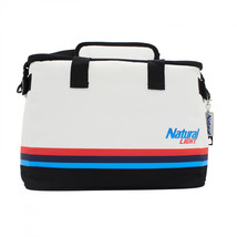 Natural Light Soft Cooler with Bottle Opener Keychain White - $46.98