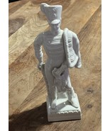 Vintage Porcelain Military Figurine Hussar Soldier w/ N Crown Mark 9” Ta... - $1,222.54 MXN