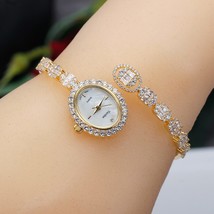High Qualtiy AAA Zircon Bangle Watches  Austrian Crystal Woman wrist wat... - £75.19 GBP