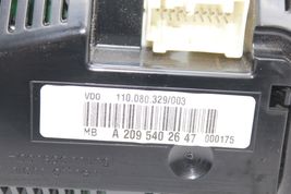 06-09 MERCEDES-BENZ CLK350 COUPE Speedometer Gauge Instrument Cluster F3310 image 11