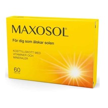 Maxosol Natural Antioxidants & Multi Vitamins 60 tablets Hair & Skin .. - £37.45 GBP
