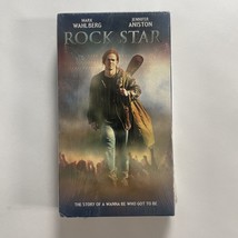 Rock Star VHS 2001 Red Tape Jennifer Aniston Mark Wahlberg Sealed - £8.04 GBP