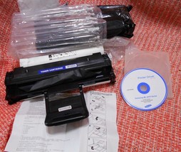 Lot of 2: Toner Cartridges for Samsung  ML2010 Series + Printer Driver CD, NEW - £27.71 GBP