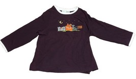 White Stag Vintage Woman Long Sleeve Black Cat &amp; Pumpkin Size 2X - $9.42