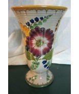 Vintage Royal Gouda Holland Ceramic  Vase Signed - £71.05 GBP