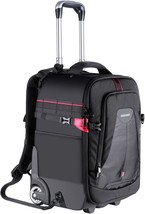 Neewer 2-In-1 Rolling Camera Backpack Trolley Case (Black): Anti-Shock - £145.90 GBP