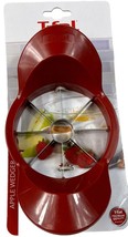 T-Fal Apple Wedger Slicer Red Safety Lid Easy Grip Handles BRAND NEW! - £6.36 GBP