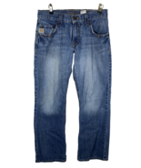 Cinch Carter Jeans Sz 31x32 Western Bootcut Denim Mens White Label Cowbo... - $1,493.85 MXN