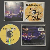 Radiohead signed cd, Pablo honey,  5 members Original, Vintage, Great Gifts - $2,946.06 MXN