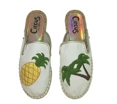 Sam Edelman Circus Espadrille Shoes LeAnne Womens Size 7 Pineapple Palm Tree - £11.96 GBP
