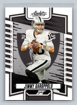 2023 Panini Absolute Jimmy Garoppolo #2 Retail Las Vegas Raiders - £1.59 GBP