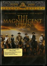 Magnificent Seven Dvd Steve Mcqueen Yul Brynner Mgm Video Special Edition New - £6.35 GBP