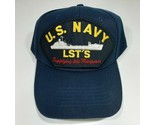 US Navy LST&#39;s Supplying The Manpower Men&#39;s Patch Cap Hat Navy Blue - $12.86