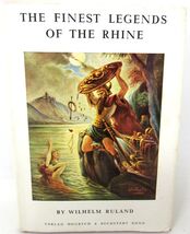 Legends of the Rhine Germany Book Ruland 5 1/2x4 in HC DJ 124 Pages US S... - $12.86