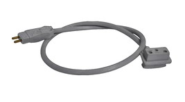 Generic 3 Prong Female To 2 Prong Male Lower Vacuum Power Nozzle Wand Cord - $14.95