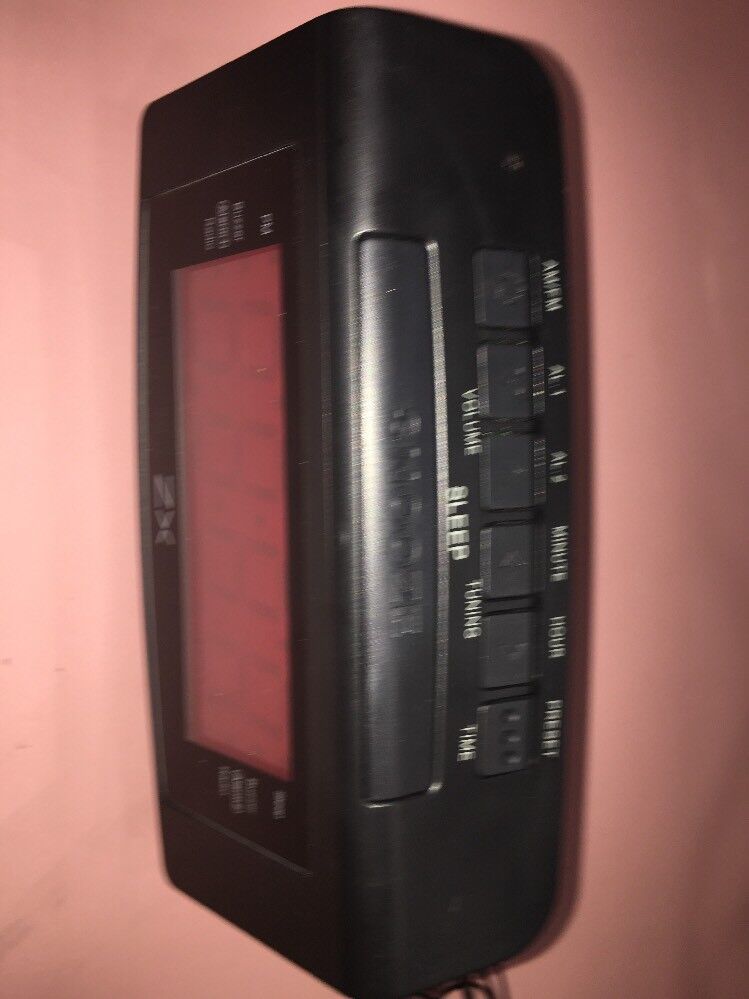 Primary image for ZX #828638 Alarm Clock AM/FM Stereo With Large Digital Display-RARE-SHIPS N 24HR