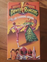 Mighty Morphin Power Rangers VHS Lot Of 2 Saban&#39;s No Clowning Around Wan... - £11.76 GBP