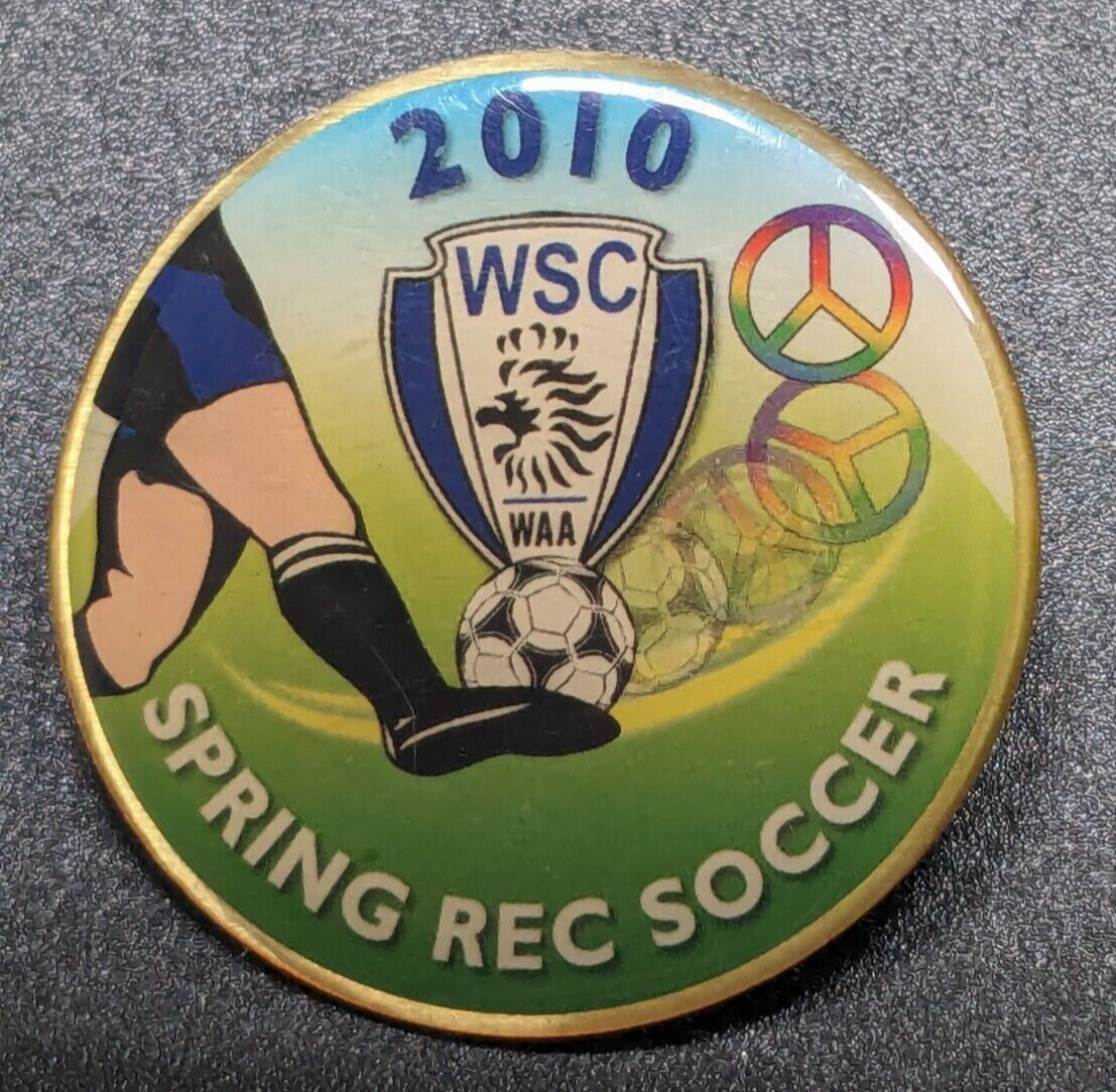 Primary image for Woodbury Soccer Club - WSC WAA - Spring Rec - Minnesota - Backpack Hat Lapel Pin