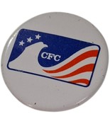 Vtg CFC Logo Pin Combined Federal Campaign Pinback Pin Button N.G. Slate... - £9.73 GBP