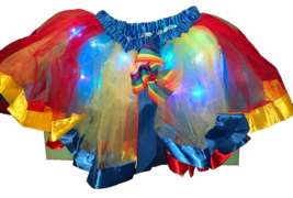 light up Tuto Girls Childs  For 4-8 Years Old Neon - $9.78