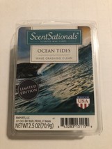 Scentsationals Oc EAN Tides 2.5 Oz Wax Melts High Fragrance Wave Crashing - $3.99