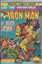 Iron Man #72 ORIGINAL Vintage 1975 Marvel Comics Tony Stark Goes to SDCC - £23.35 GBP