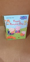 Little Golden Book: Peppa&#39;s Pumpkin Day (Peppa Pig) (Hardcover) - £4.58 GBP