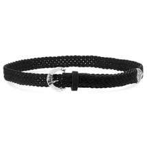 Laurel And Gold women&#39;s topanga belt in Black Suede/Silver - size One Size - $67.32