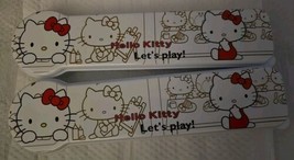 Super Cute Hello Kitty 3-Piece Utensil Set Fork Spoon &amp; Chopsticks(M27) - £14.78 GBP