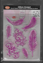My Paper World. Feathers Stamp Set - $8.13 CAD