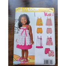2012 Simplicity New Look 6114 Pattern - Child&#39;s Dress - Size A 1-4 - £7.73 GBP