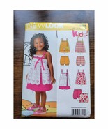 2012 Simplicity New Look 6114 Pattern - Child&#39;s Dress - Size A 1-4 - $13.52 CAD