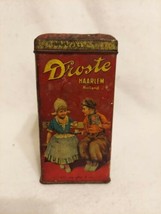 Vintage Antique Droste Cocoa Advertising 8 oz. Tin - £29.40 GBP